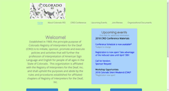 Desktop Screenshot of coloradorid.org